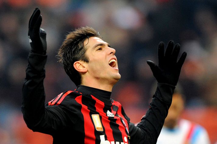 Kaka í leik með AC Milan.