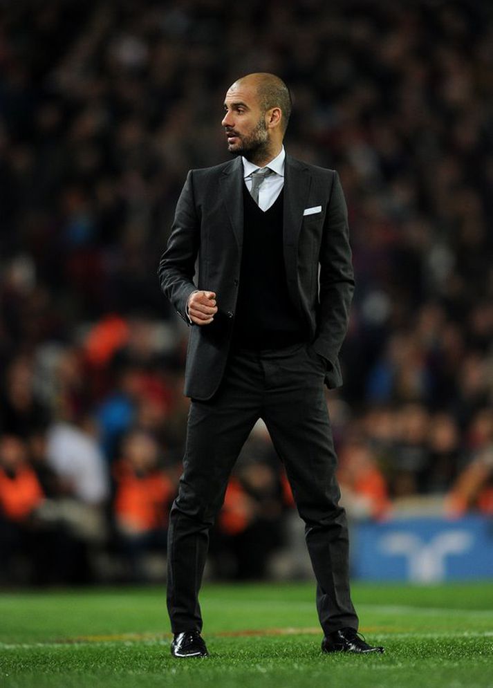 Pep Guardiola þjálfari Barcelona