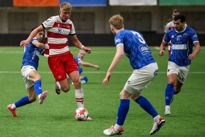 Atli Þór Jónasson hefur skorað átta mörk í fjörutíu leikjum í efstu deild.