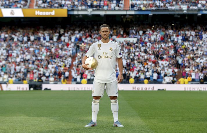Hazard er dýrasti leikmaður í sögu Real Madrid.