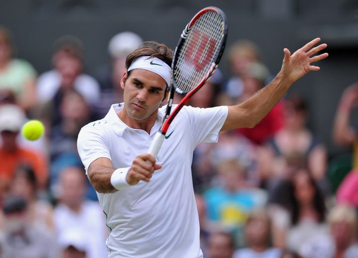 Roger Federer frá Sviss.