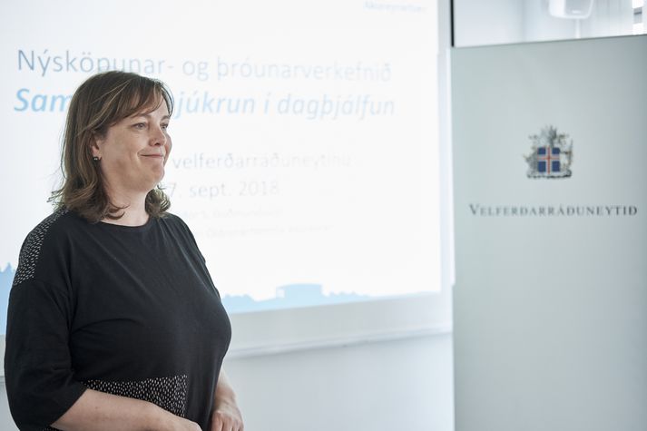 Svandís Svavarsdóttir, heilbrigðisráðherra.