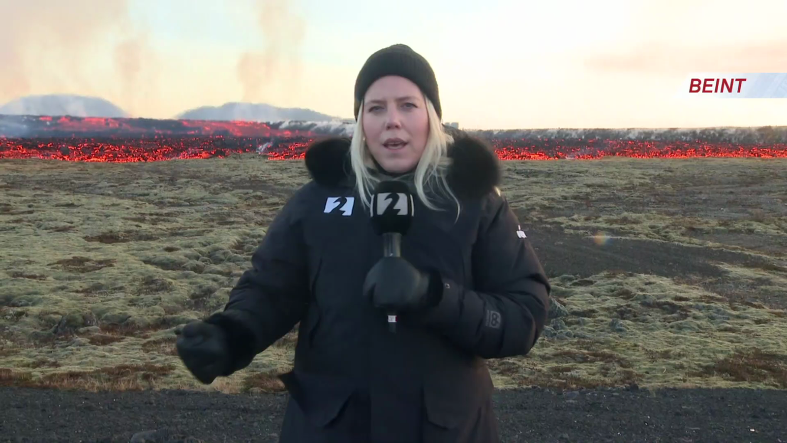 Gert Að Rýma Grindavík í Beinni útsendingu Sjónvarp Vísir 