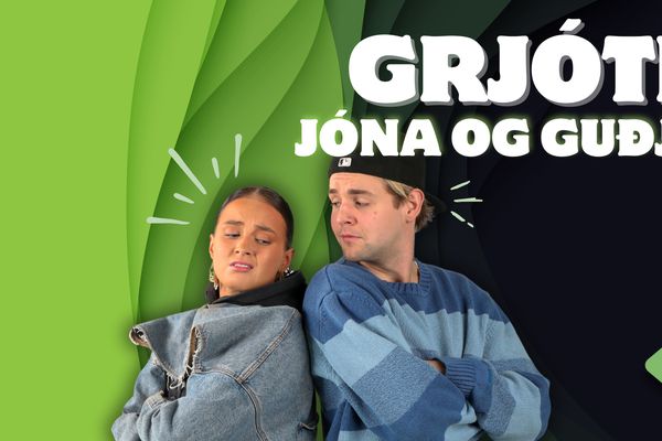 Grjótið! Guðjón Smári og Jóna 26. Oktober